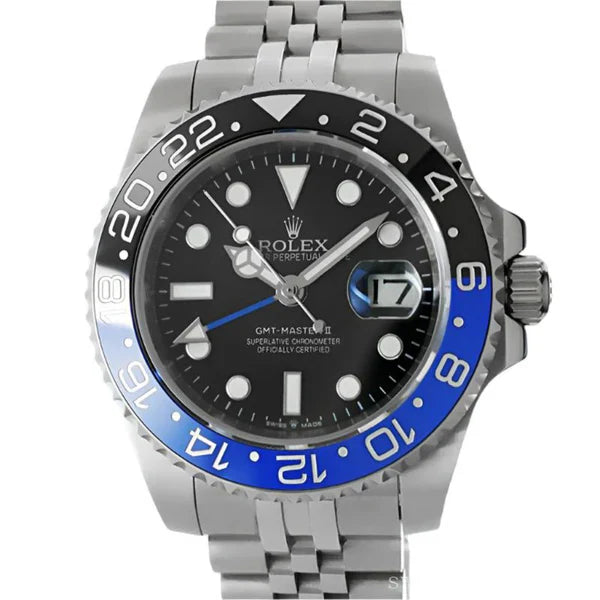 GMT Rolex Master (Black + Blue)