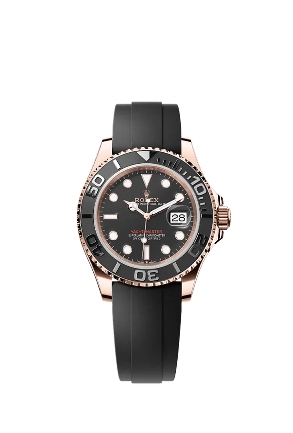 Yacht-Master Premium Rose Gold With Black Dial